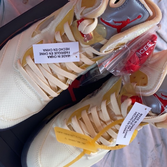 Off white Jordan 5 sails main image 6